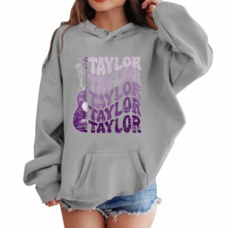 Taylor Hoodie Sweatshirt for Girls Graphic Printed Pullover Tops